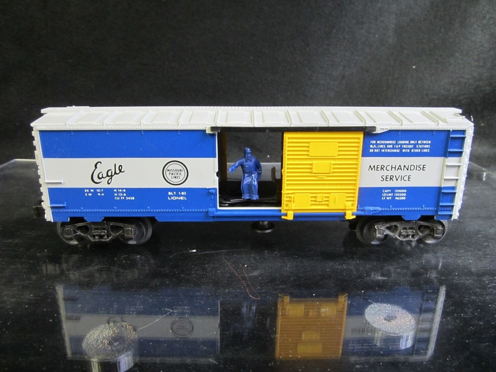 Missouri Pacific MP Animated Box Car 219 O Gauge LNIB Lionel 6-9219