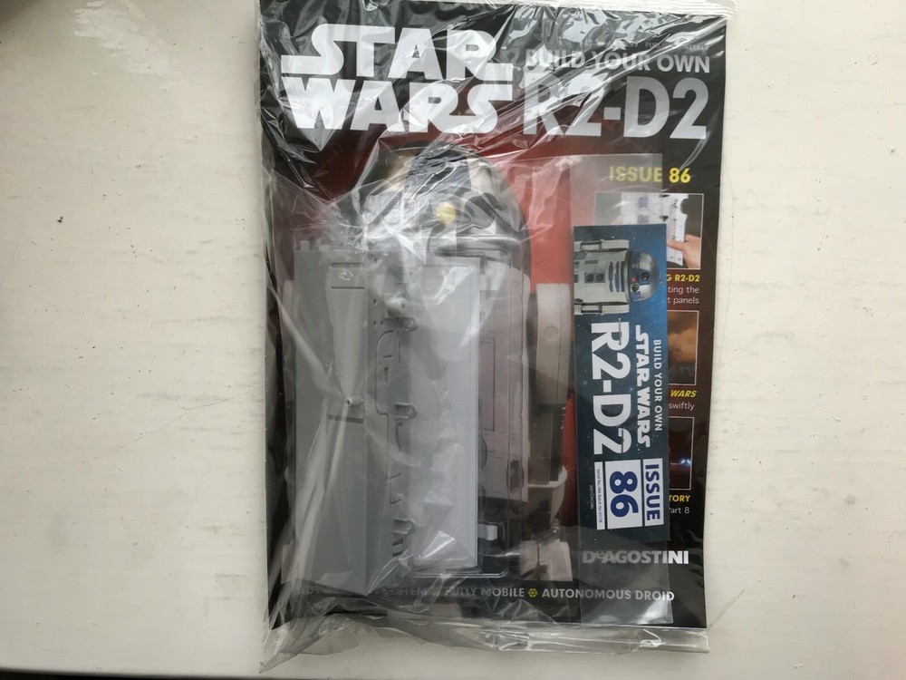 1:2 SCALE DEAGOSTINI STAR WARS BUILD YOUR OWN R2-D2 ISSUE 86 COMPLETE WITH PART