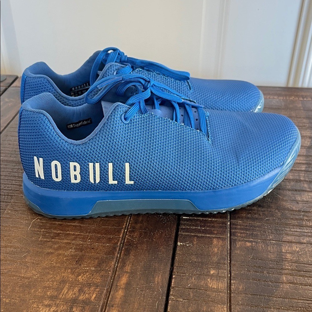 NOBULL Men's Trainer Shoe Superfabric CrossFit Men's 11.5 Blue
