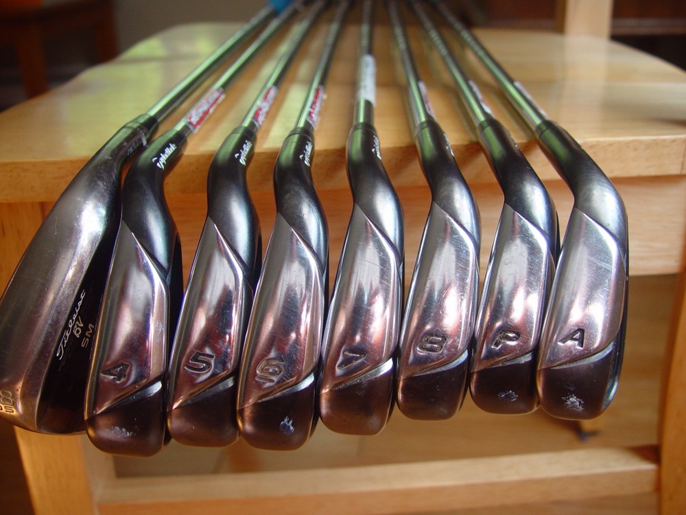 TAYLORMADE BURNER 2.0 4-8 IRONS & TITLEIST BV SM7 WEDGE SET
