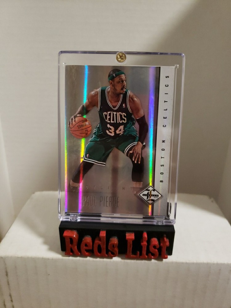 2012-13 Panini Limited Silver Spotlight #1 Paul Pierce 49/49 Boston Celtics HOF