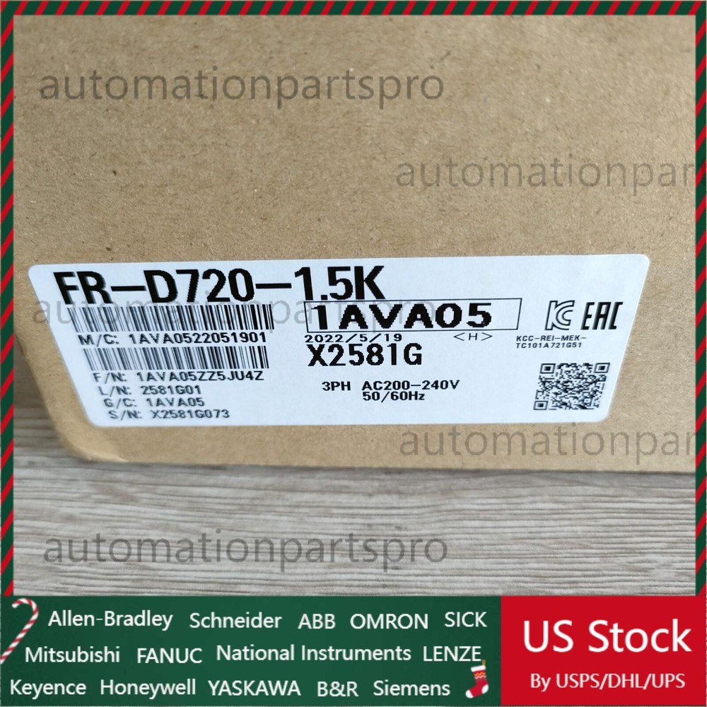 Mitsubishi FR-D720-1.5K Inverter 200-240V NEW