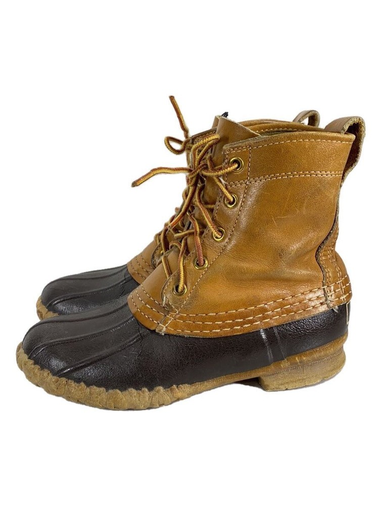 L.L.Bean 70S 80S/Made In Usa/Bean Boots/Lace-Up Boots/-/Brw 535