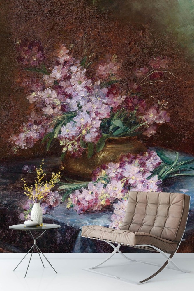 3D Flowers Still Life Oil Painting Wall Murals Wallpaper Murals Wall Sticker 82