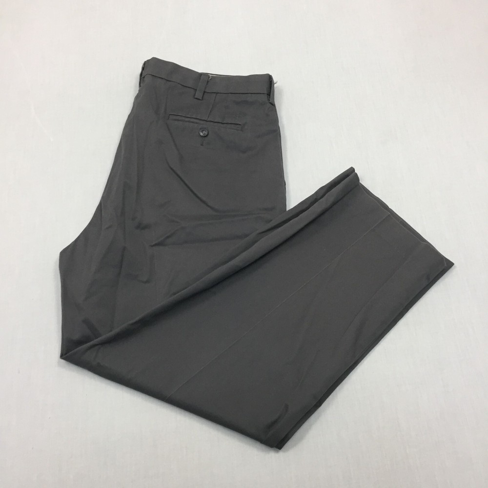 Dockers D3 Chino Trousers Cotton Pants Straight Fit Mens Size 40W 30L Grey