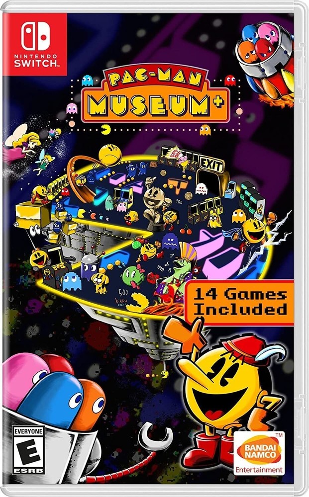 PAC-MAN Museum + for Nintendo Switch Brand New In Box Sealed US Version