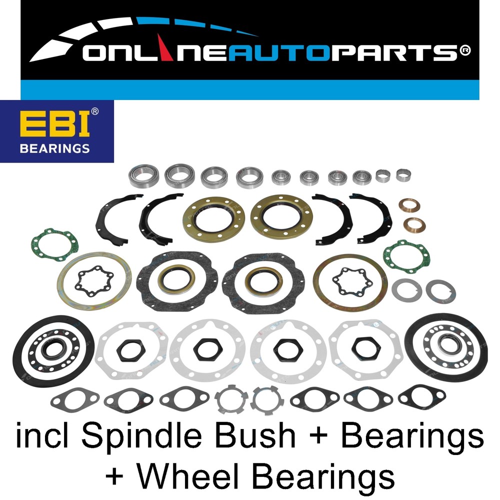 Toyota Landcruiser 80 & 105 Series Swivel Hub Spindle Wheel Bearing Kit