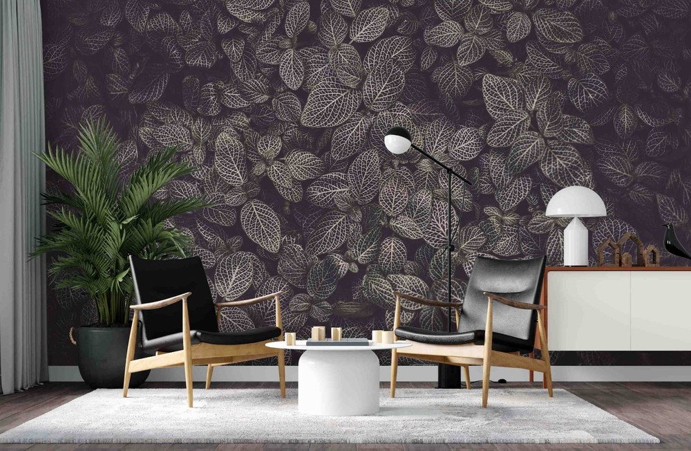 3D Plant Leaves Close-up Wall Murals Wallpaper Murals Wall Sticker