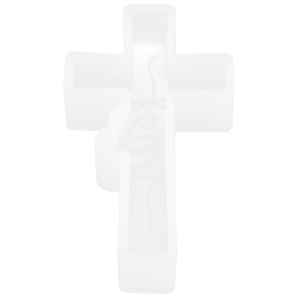 DIY Silicone Cross-Shaped Mold Epoxy Silicone Casting Mold Cross Decor Mold