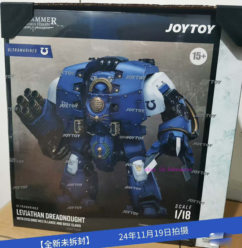 Joytoy 1/18 Ultramarines Leviathan Dreadnought with Cyclonic Melta Lance and