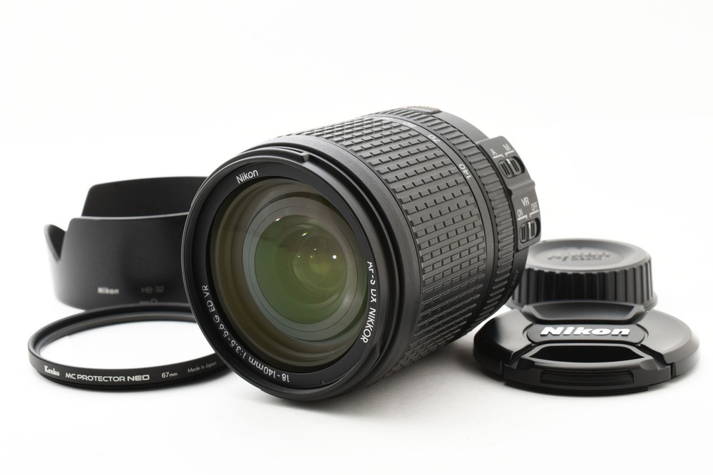 MINT Nikon AF-S DX NIKKOR 18-140mm F3.5-5.6G ED VR Lens Japan Import