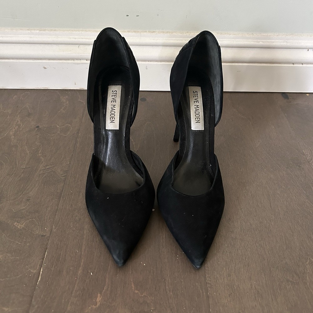 Steve Madden Black Heels