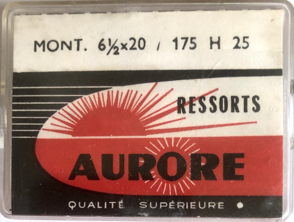 1X Mainspring 8610 1.75x7.5mm 0.085mm Watch Spring 175H 251