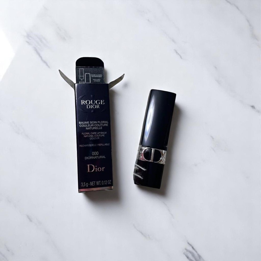 Dior Rouge Lip Balm 3.5g in Natural Shade for Hydrated Lips