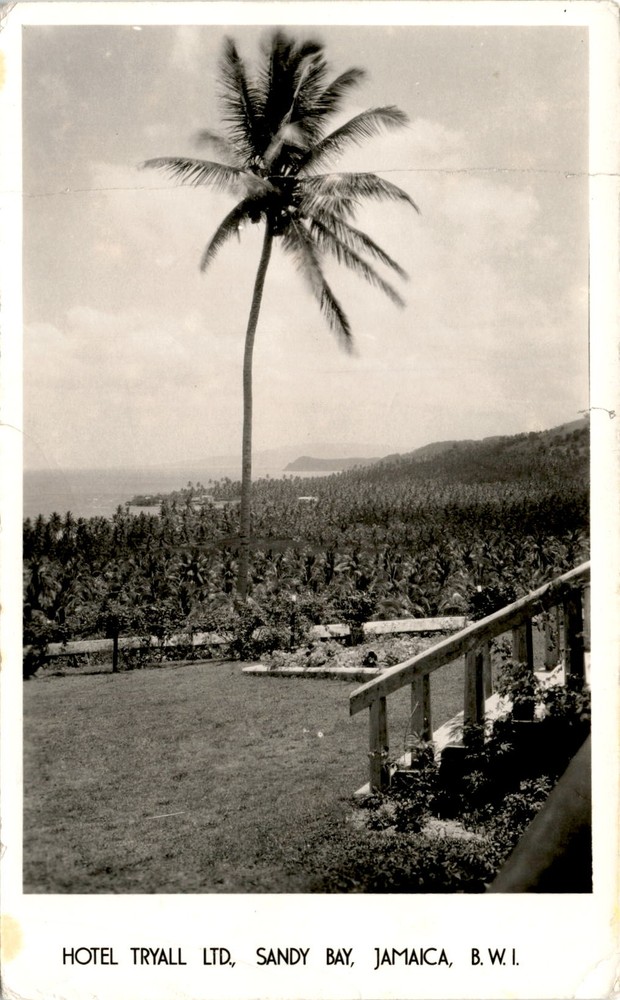 HOTEL TRYALL LTD., SANDY BAY, JAMAICA, B. W. Postcard