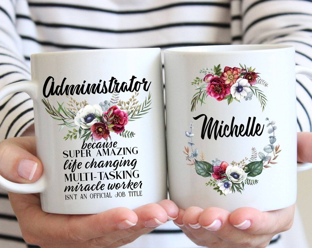 Personalized Administrator Gift For Women L Graduation Thank You Appreciation