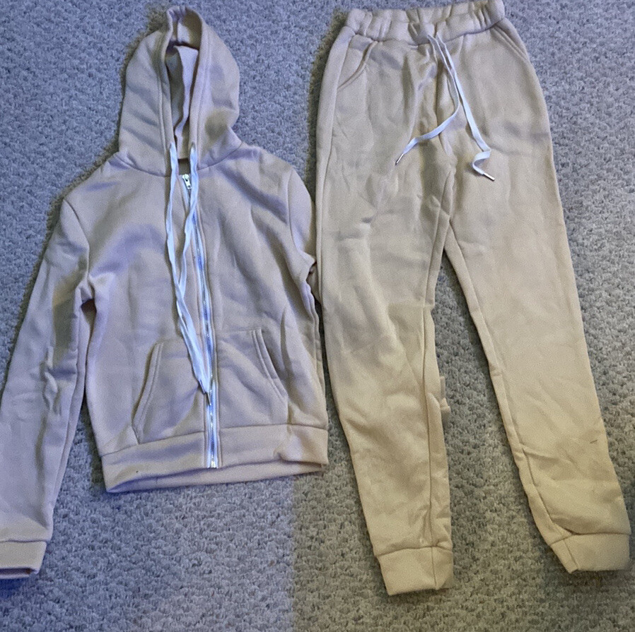 Women’s Tracksuit Set Tan Large