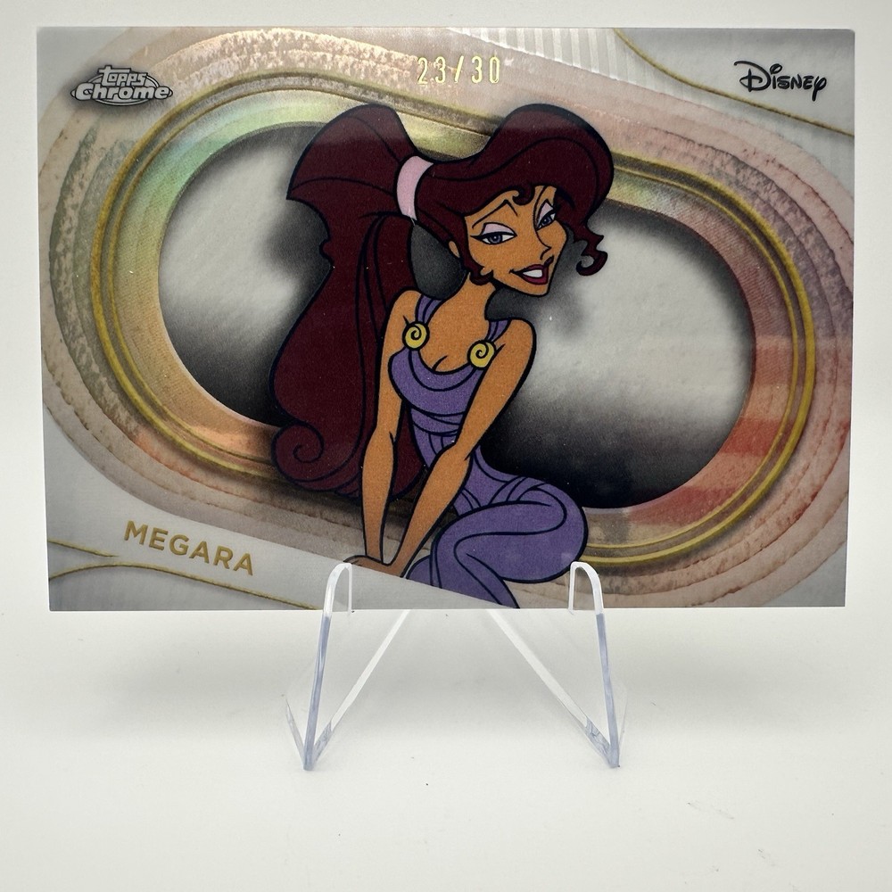 2025 topps chrome disney Megara /30