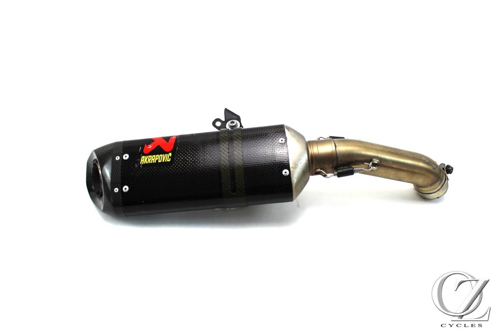 22-24 KTM RC390 RC 390 Akrapovic Carbon Fiber Slip On Slipon Muffler Exhaust