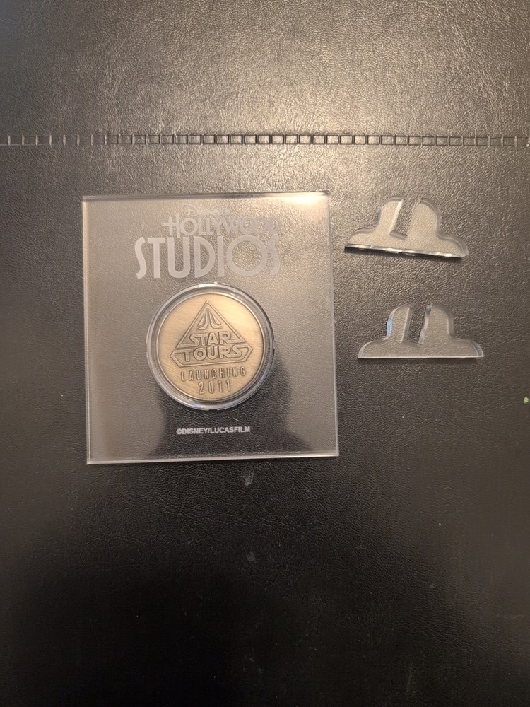 Cast Member Exclusive Star Tours Opening Day Commemorative Coin-image