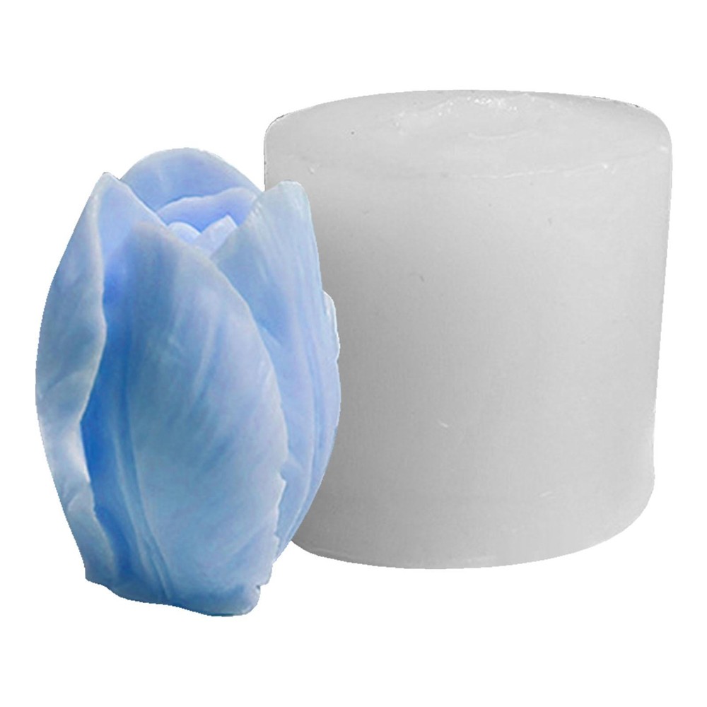 Flower Shaped Making Soap Candle Making Silicone Mold Handmade Fondant Crafts