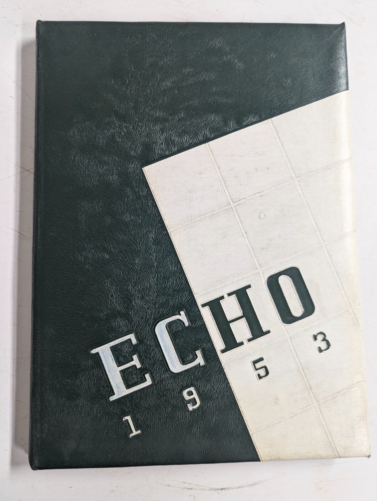 Brookfield Ohio High School Yearbook Echo 1953 OH