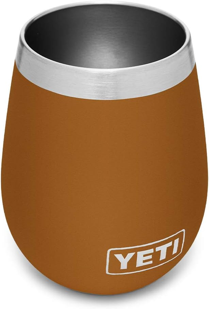 10oz Rambler Wine Tumbler – Vacuum Insulated Stainless Steel No Lid Option  