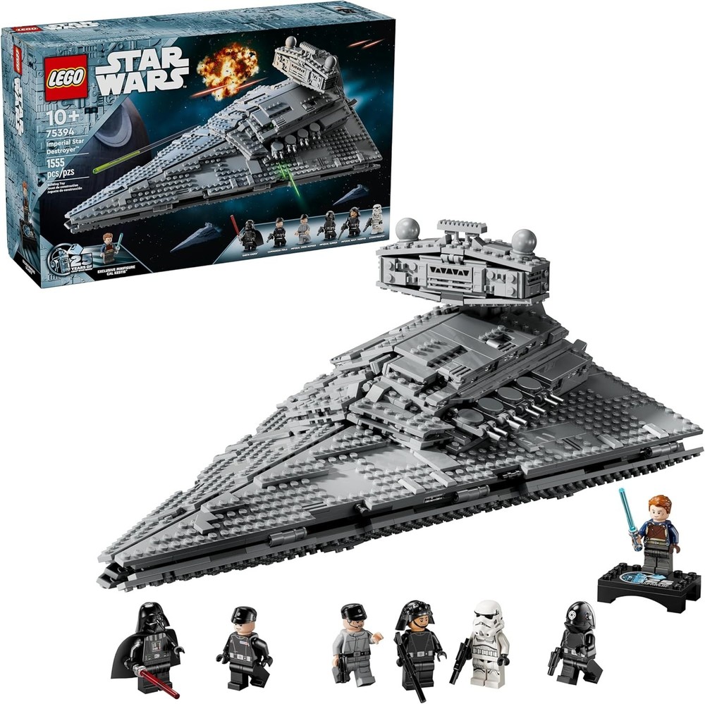 LEGO Star Wars Imperial Star Destroyer Building Toys Set 75394