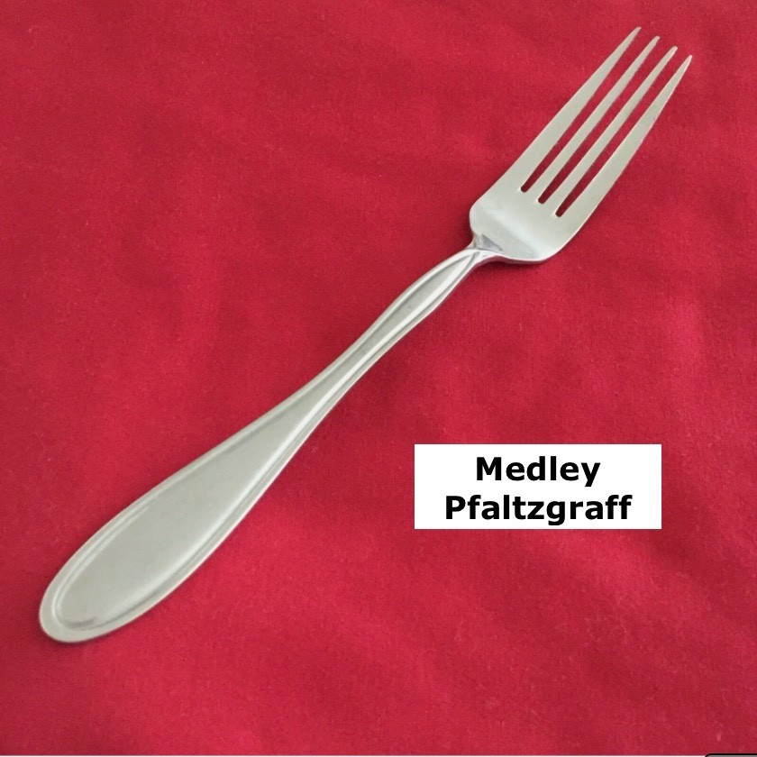 Pfaltzgraff Medley 8 1/8 Inch Stainless Steel Dinner Fork