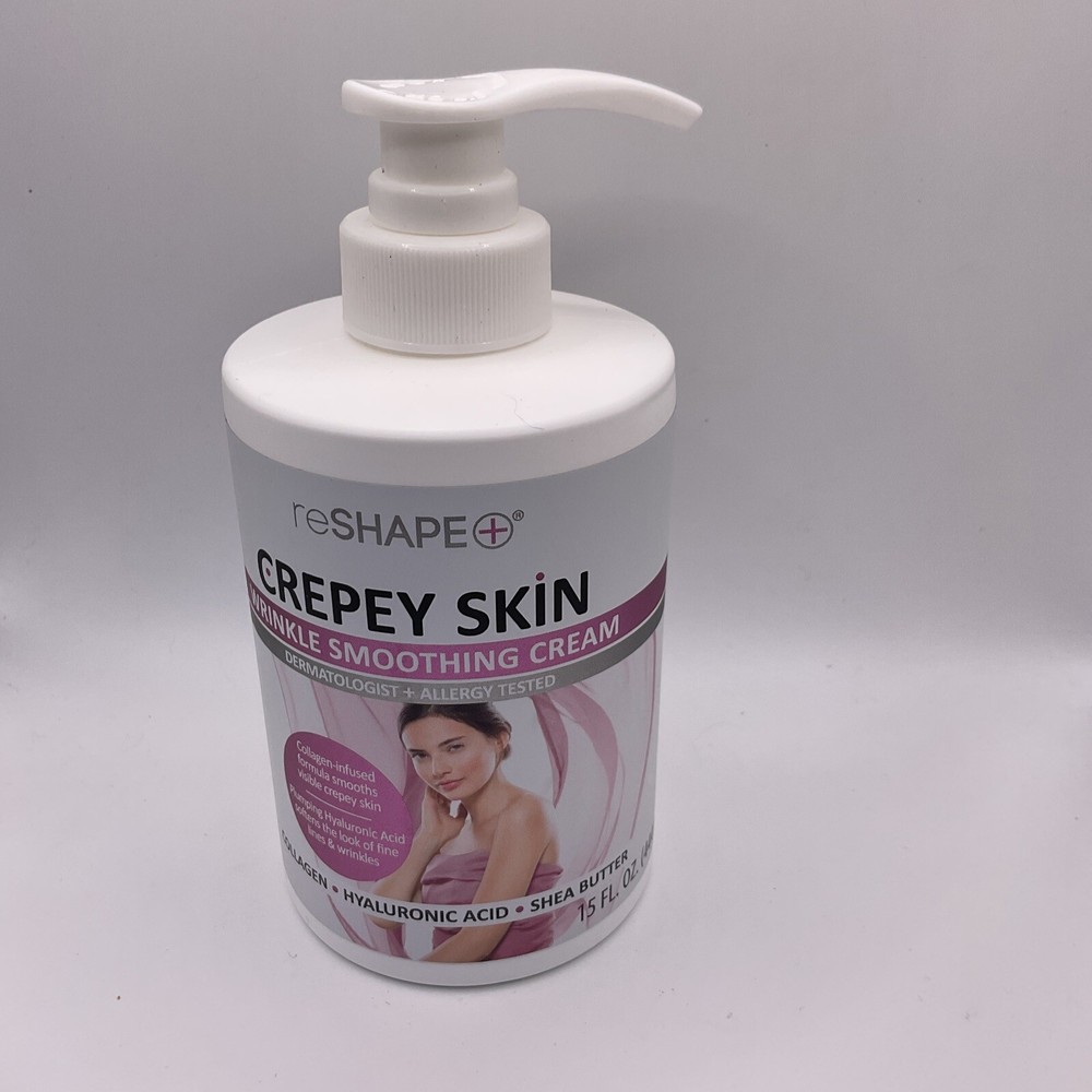Reshape+ Crepey Skin Treatment Cream Wrinkle Smoothing Lotion Anti Aging