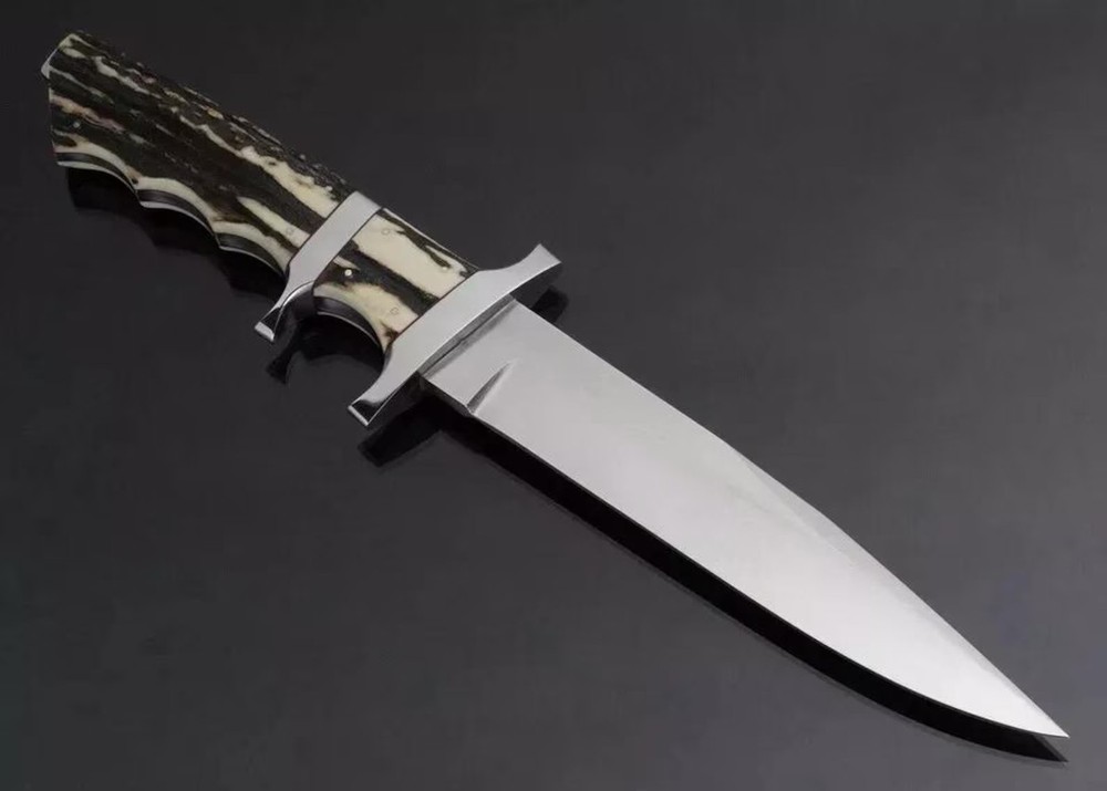 Custom Handmade Carbon Steel Blade Survival Bowie Knife | Hunting Knife Camping