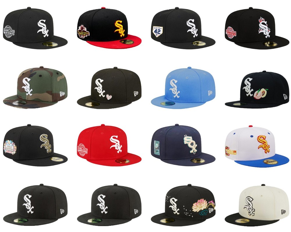 2024 New MLB Chicago White Sox New Era 59FIFTY Size Cap