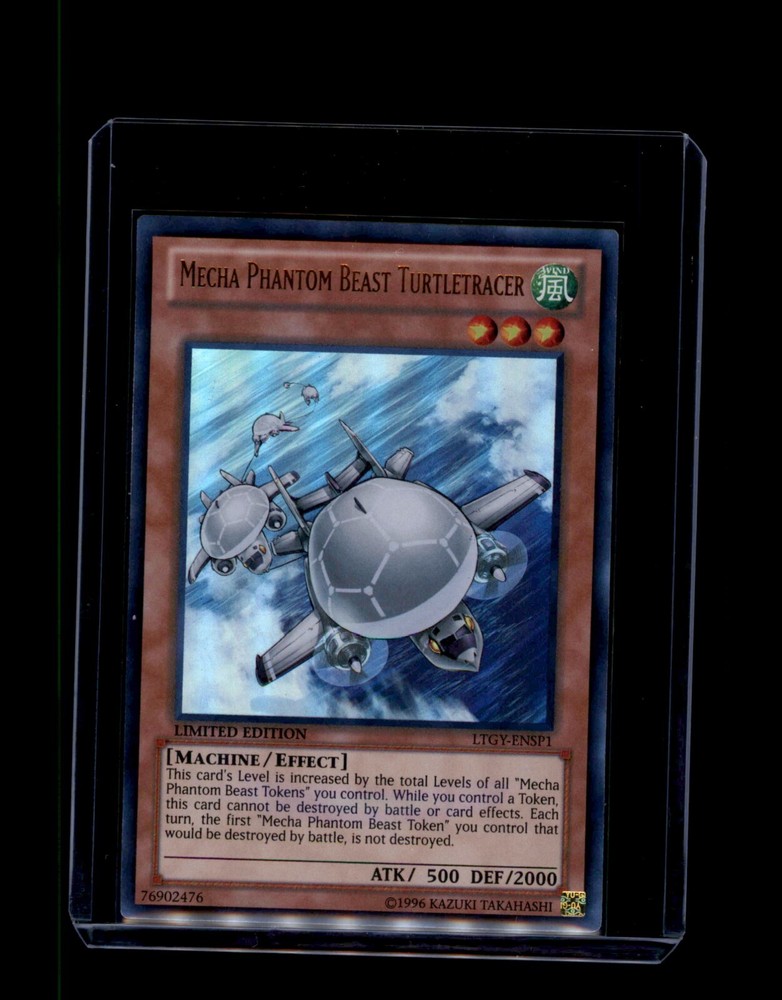 Yu-Gi-Oh Mecha Phantom Beast Turtletracer LTGY-ENSP1 Ultra Rare Limited Edition
