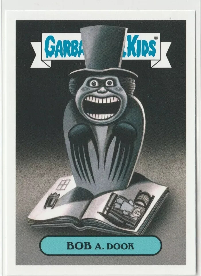 Bob A Dook 4b Garbage Pail Kids GPK 2019 Revenge Oh Horror-ible Card
