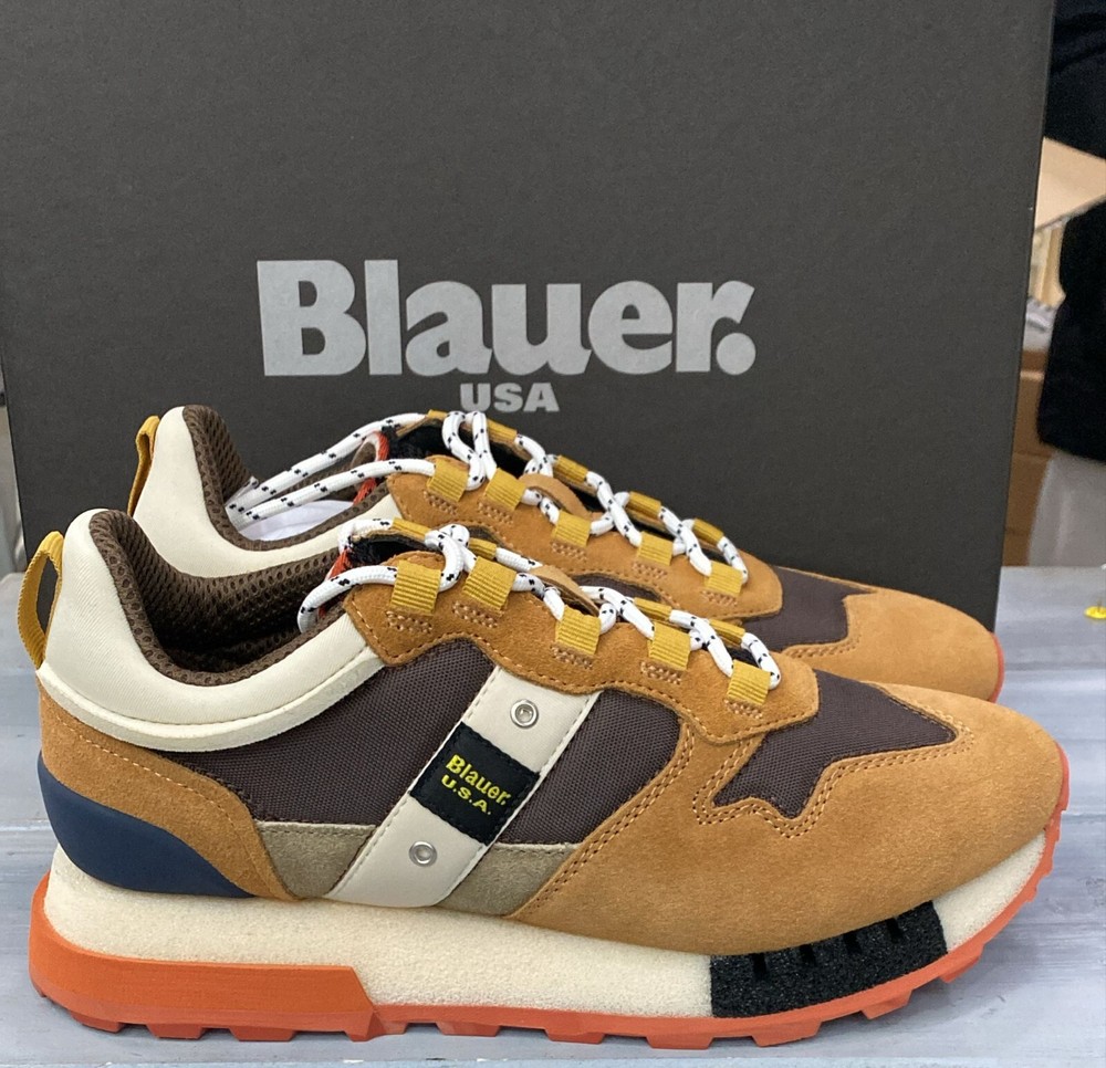 BLAUER Men's Shoe Cognac/Dark Size EU 40 BLR6