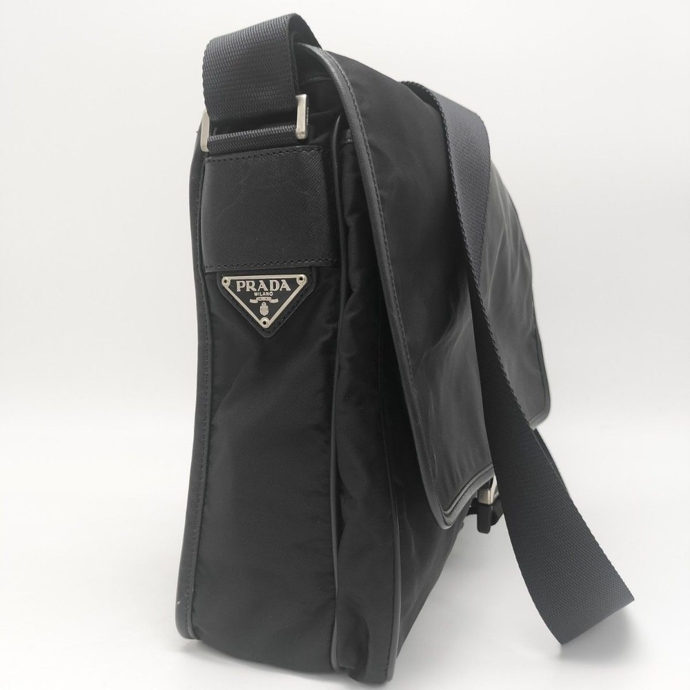 Authentic Rare Prada Black Shoulder Bag in Excellent Condition