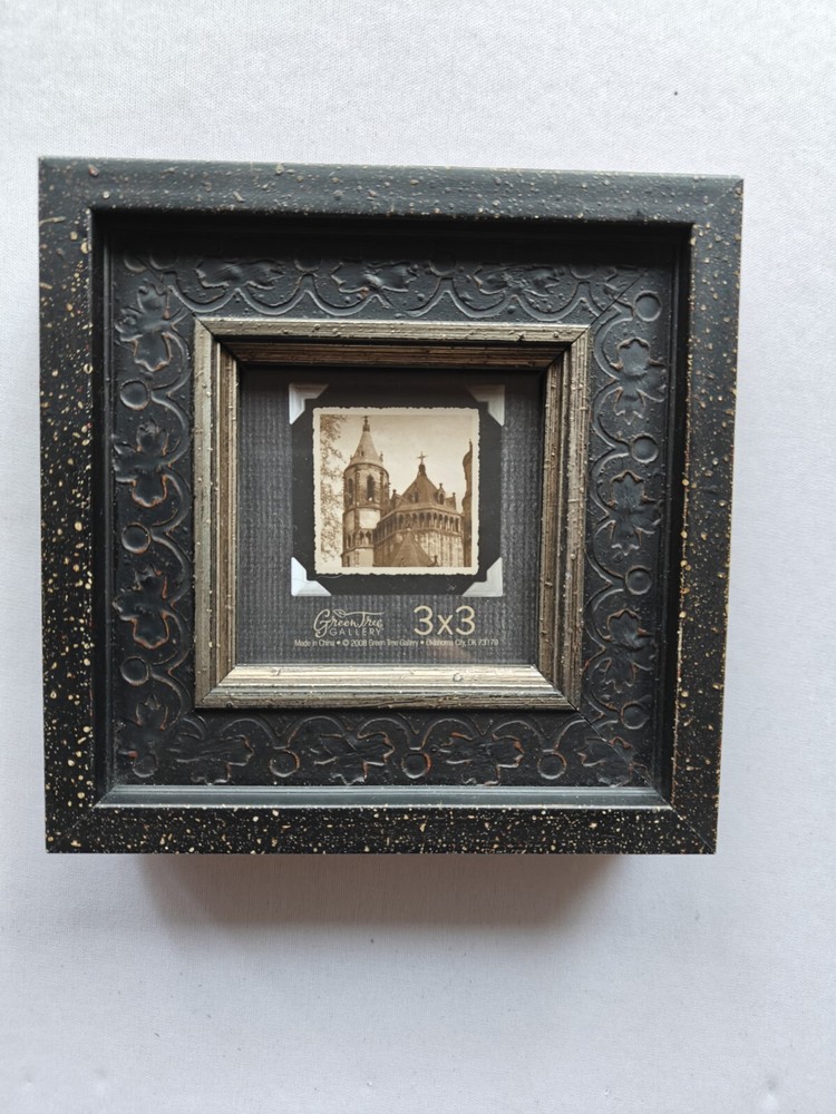 Rustic Texture Wood Hobby Lobby Picture Frame Brown 3x3 inch