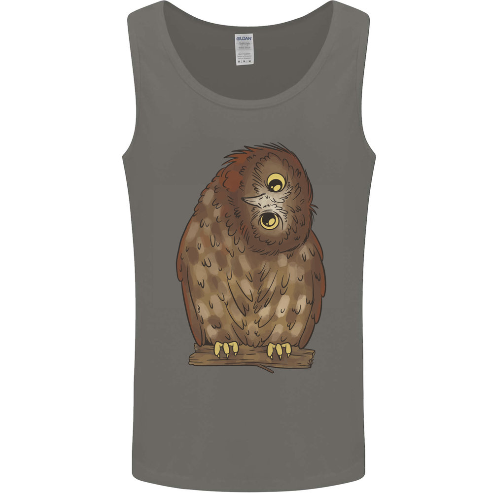 A Funny Owl Mens Vest Tank Top