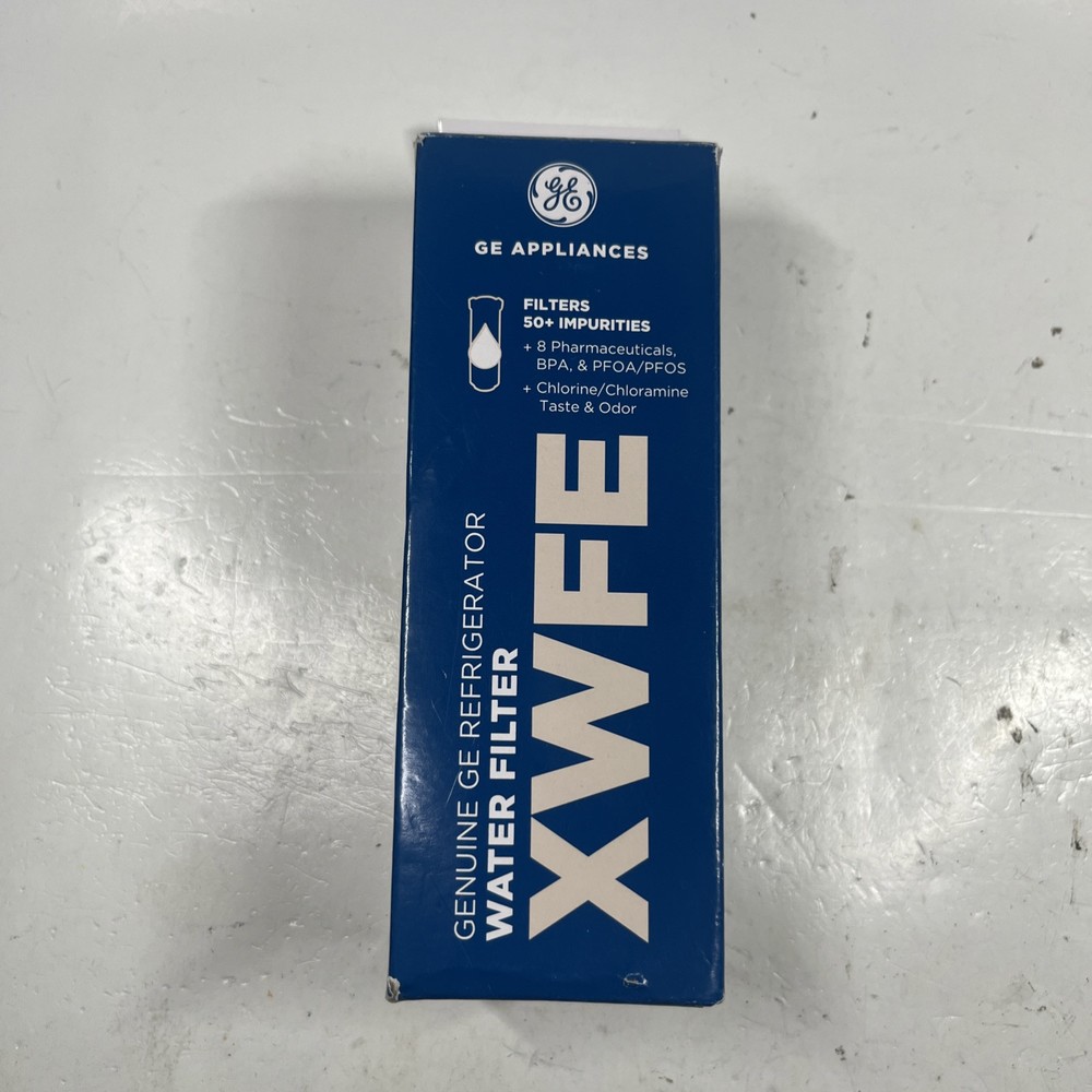 Genuine GE XWFE White Refrigerator Water Filter OEM Original No Chip