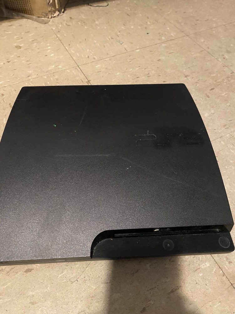 PlayStation 3 Czech-3001a Disc Tray Issue No Hard Drive for Parts or Repair