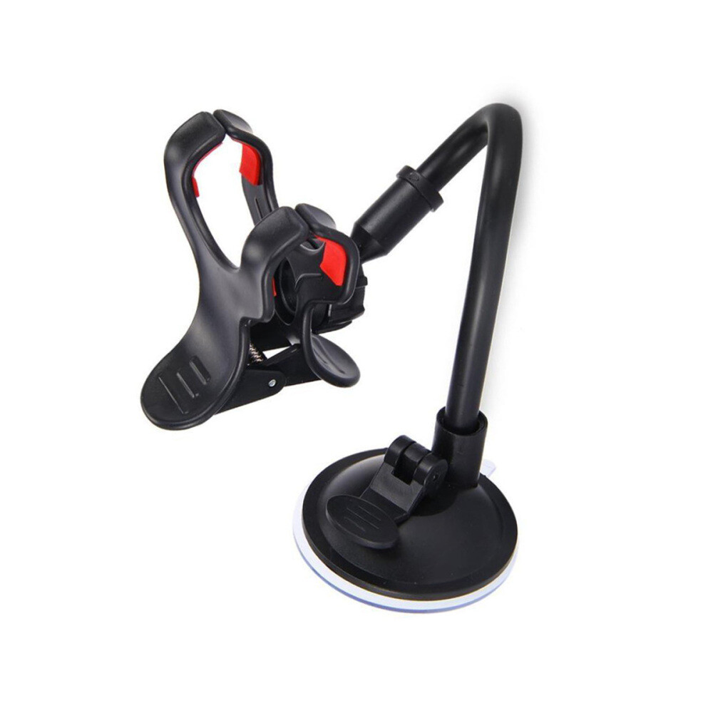 360-Degree Rotating Car Phone Holder with Flexible Long Arm & Suction Cup