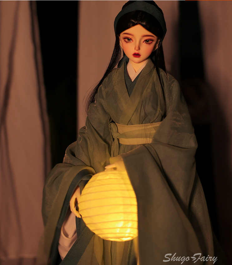 1/3 BJD Doll Full Set with Resin Body, Eyes, Clothes & Face Makeup - Perfect Gift-image