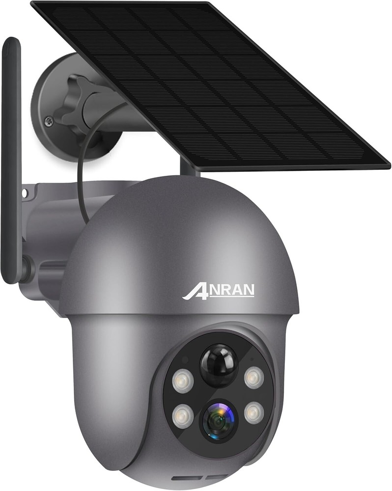 IP65 Wireless Outdoor Camera with Smart Siren and Color Night Vision for Enhanced Security