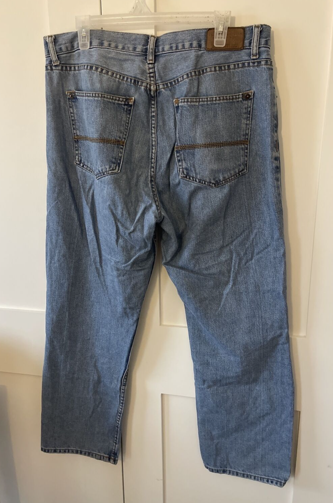 Tommy Hilfiger Men's Baggy Wide Leg Jeans 34x30 Relaxed Fit