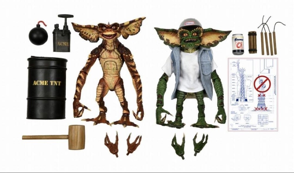 NECA Gremlins 2 Demolition Set Action Figure Pre-Owned