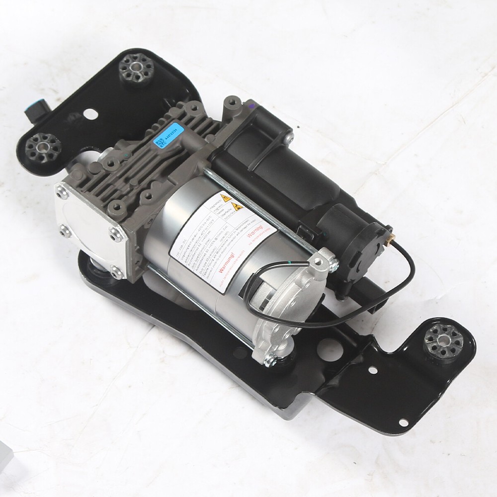 Air Suspension Compressor Air Pump w/ relay Fit for BMW 37206799419 37206789938