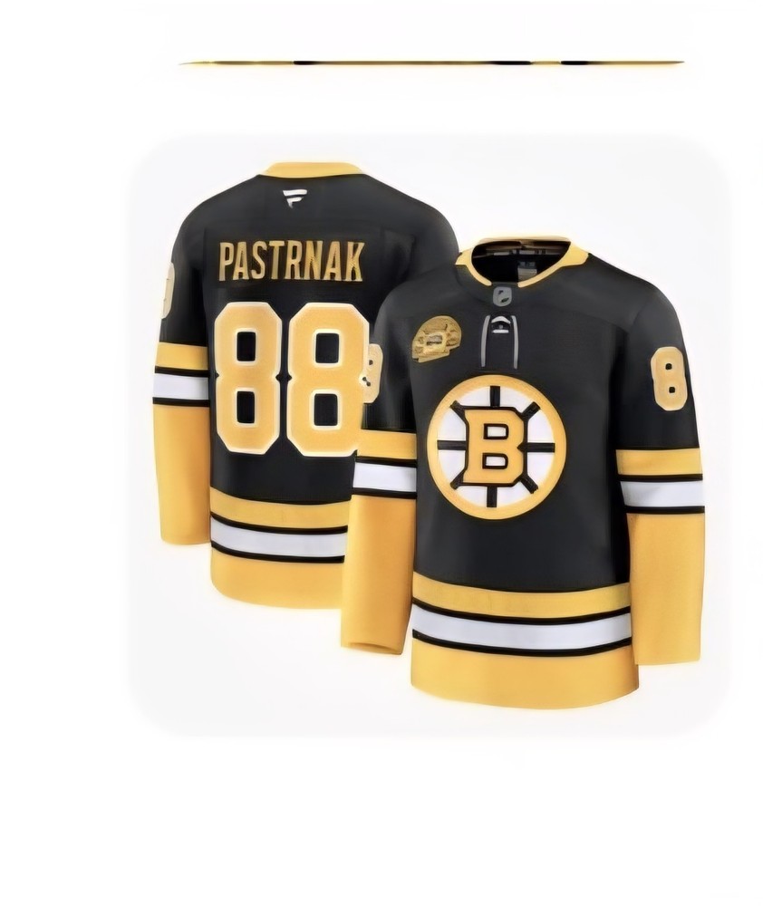 David Pastrnak Fanatics Boston Bruins 100th Anniversary Premier Jersey Mens Sz S