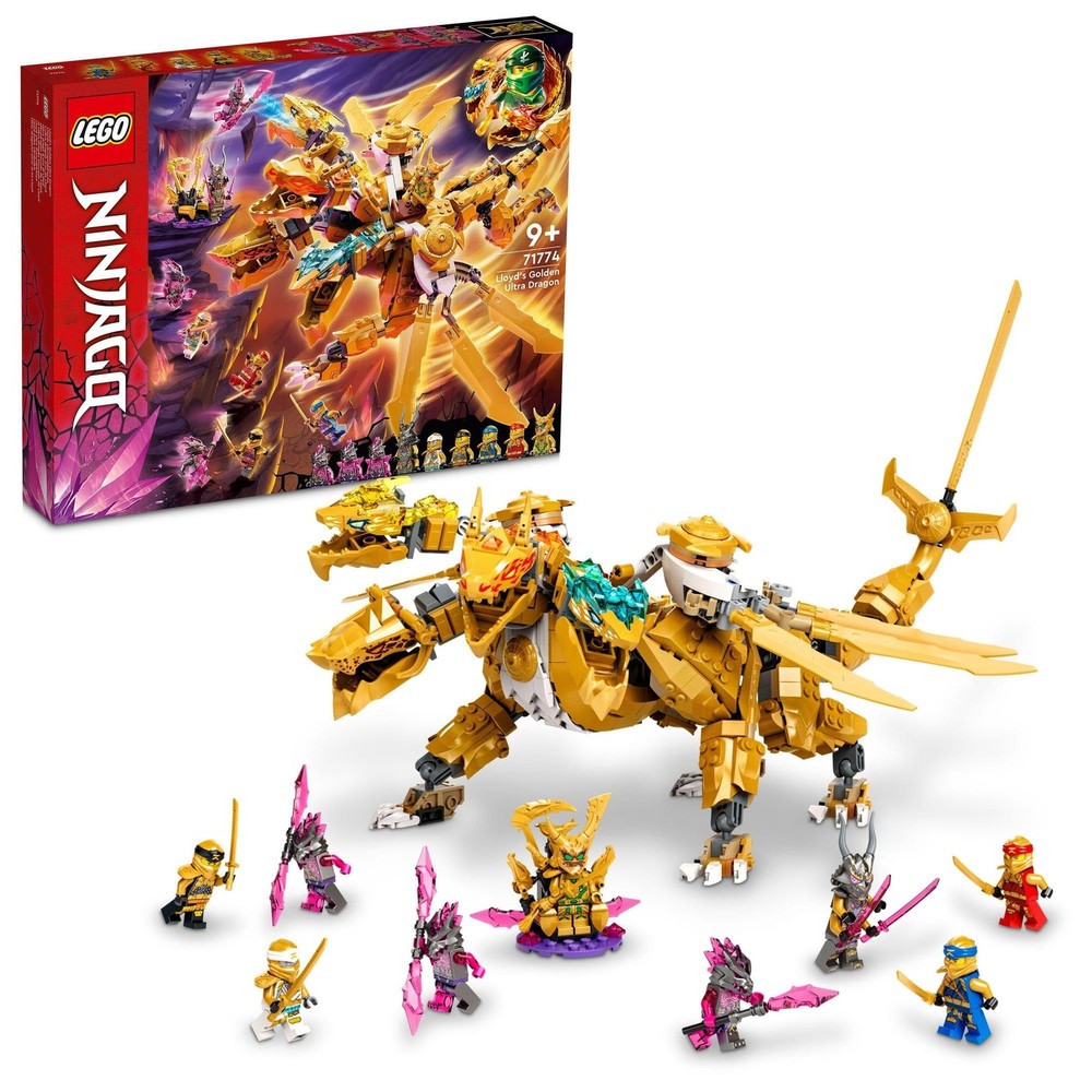 LEGO Ninjago Lloyd's Golden Ultra Dragon 71774