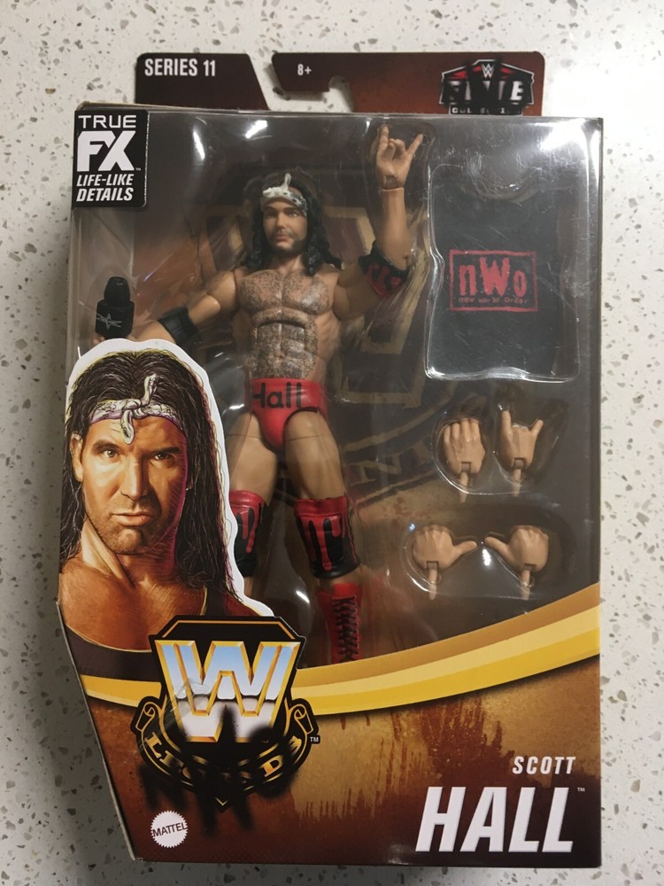 WWE Scott Hall Elite Legends Series 11 Brand New WCW NWO Wolfpack Razor Ramon