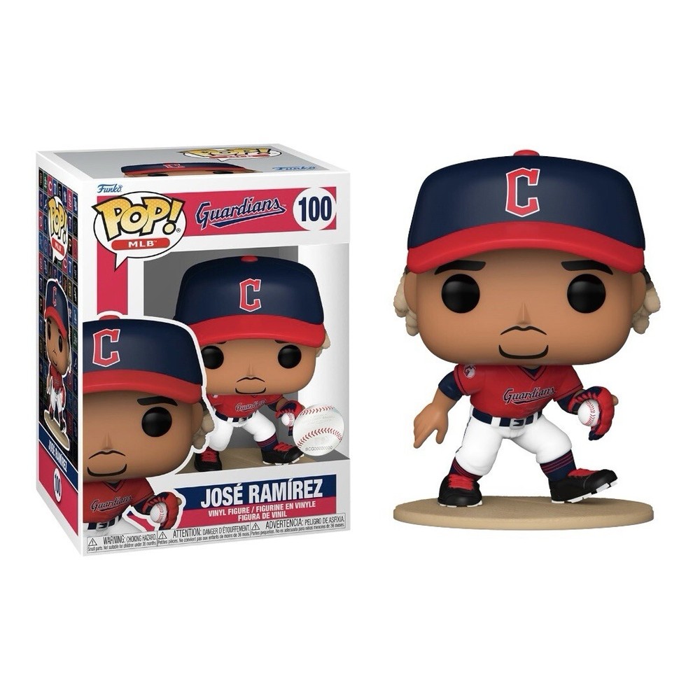 Funko Pop! MLB Cleveland Guardians Jose Ramirez #100 Vinyl Figure PreOrder